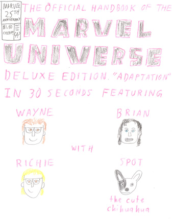 The Official Handbook to the Marvel Universe Deluxe Edition 'Adaptation' in 30 Seconds